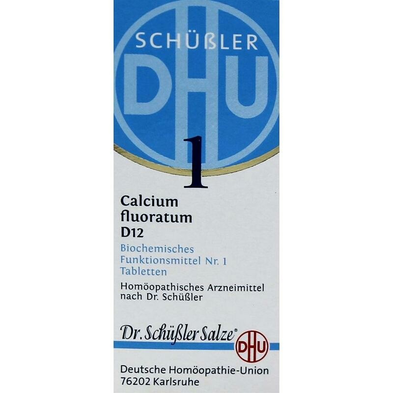BIOCHEMIE DHU 1 Calcium fluoratum D 12 Tabletten