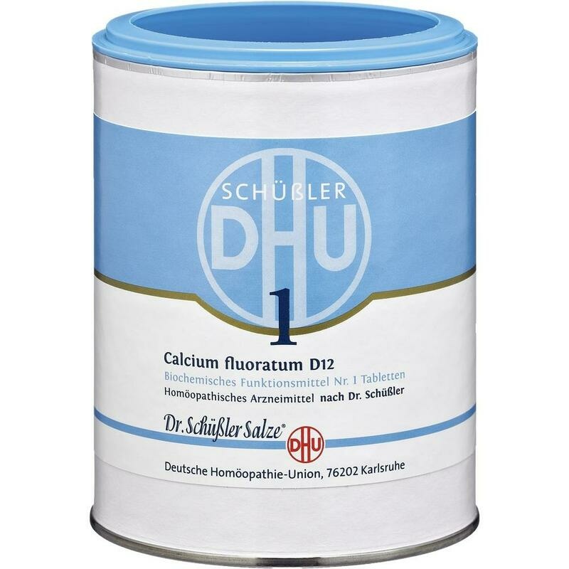 BIOCHEMIE DHU 1 Calcium fluoratum D 12 Tabletten