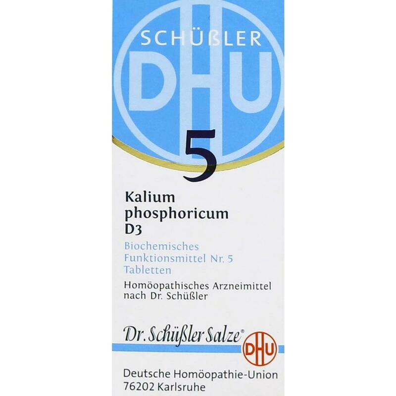 BIOCHEMIE DHU 5 Kalium phosphoricum D 3 Tabletten