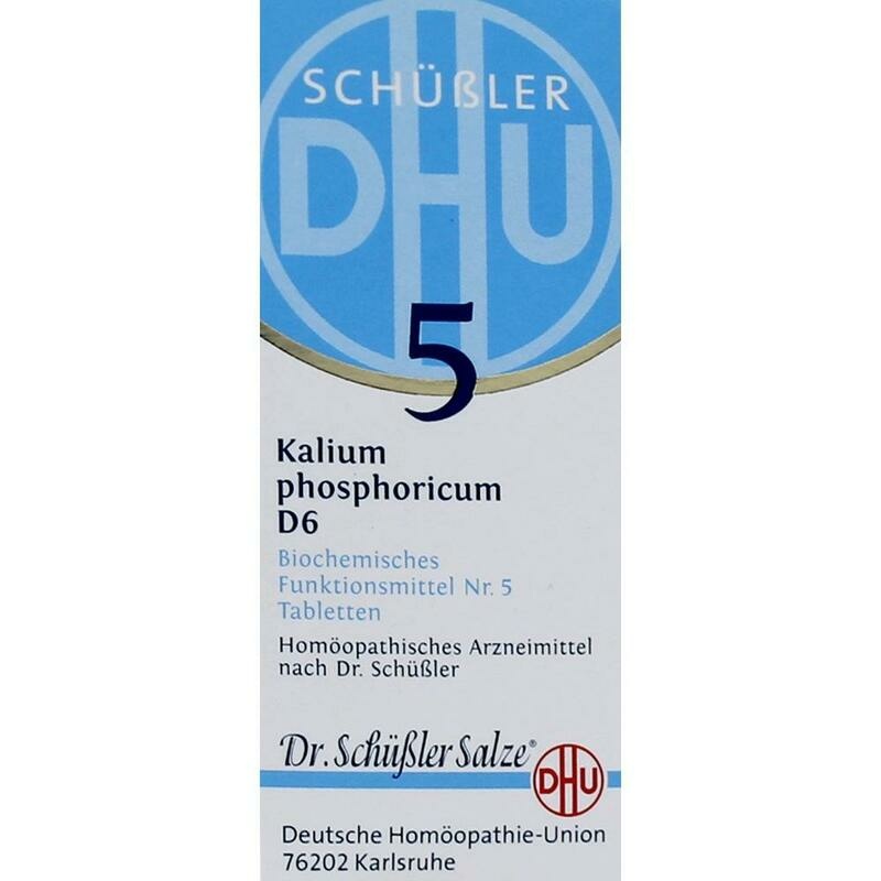 BIOCHEMIE DHU 5 Kalium phosphoricum D 6 Tabletten