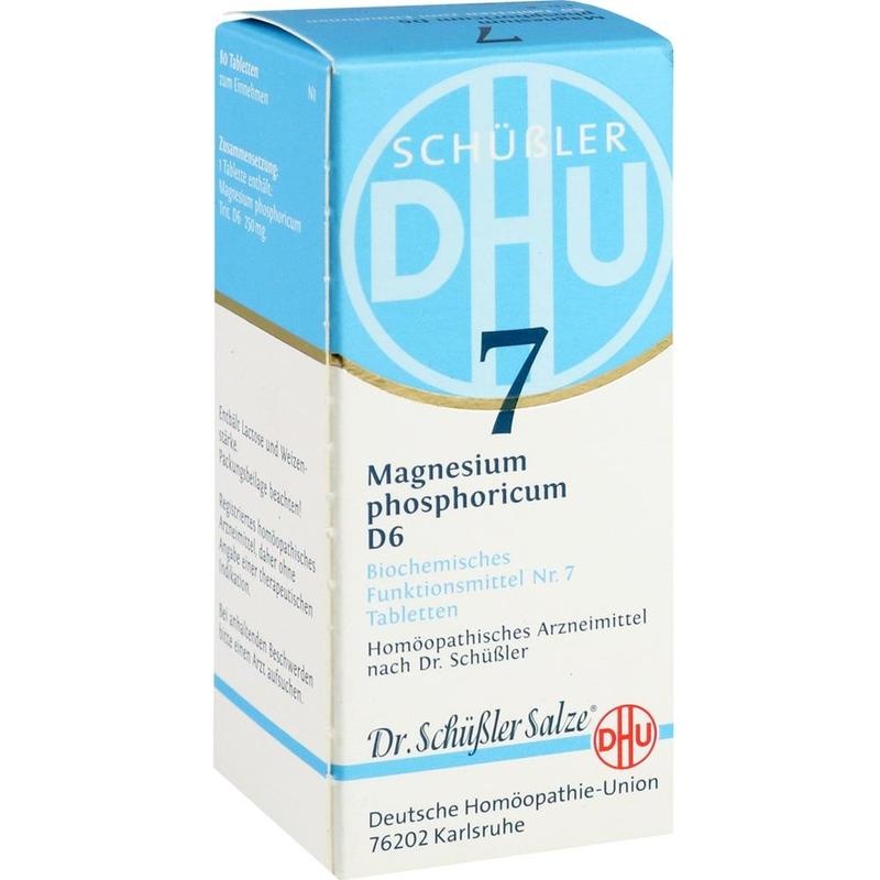 BIOCHEMIE DHU 7 Magnesium phosphoricum D 6 Tabl.