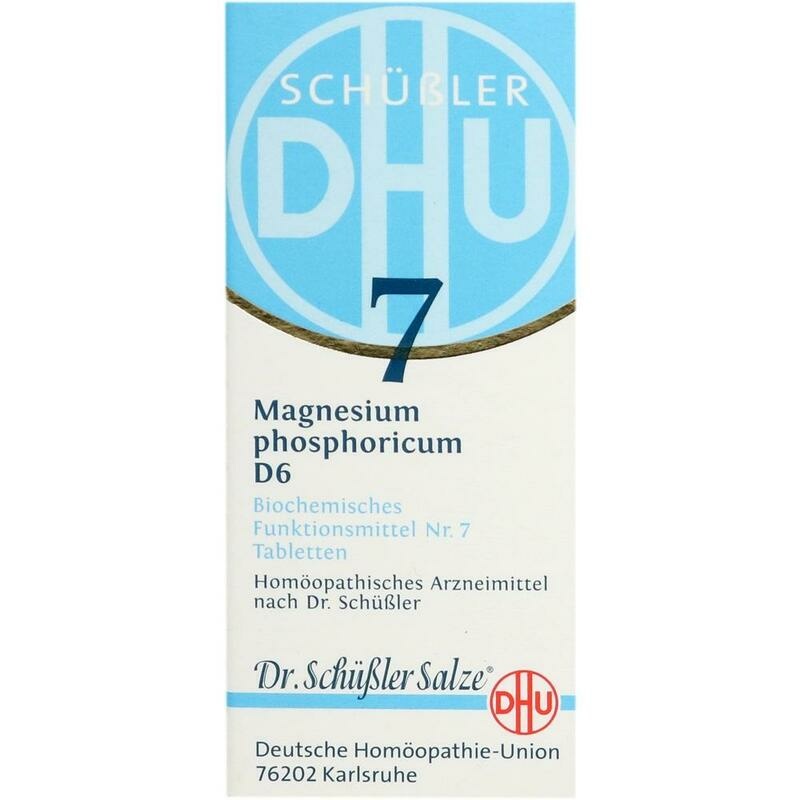 BIOCHEMIE DHU 7 Magnesium phosphoricum D 6 Tabl.