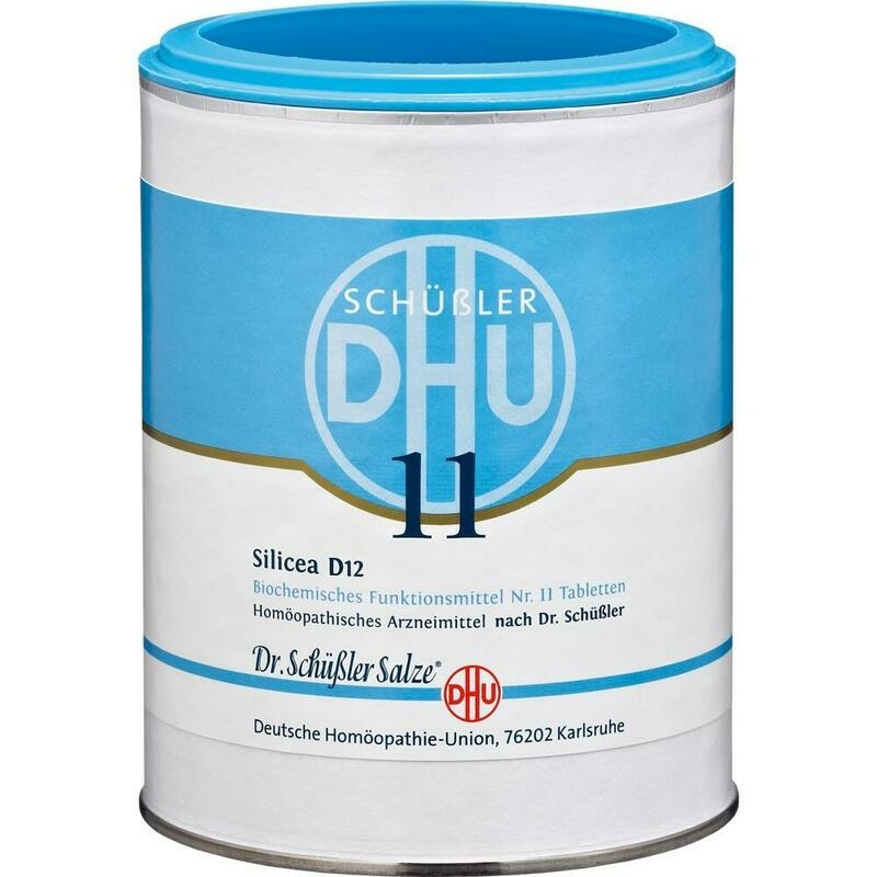BIOCHEMIE DHU 11 Silicea D 12 Tabletten