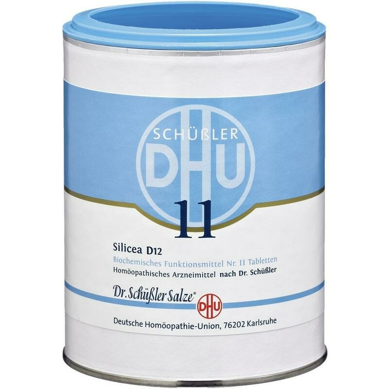 BIOCHEMIE DHU 11 Silicea D 12 Tabletten