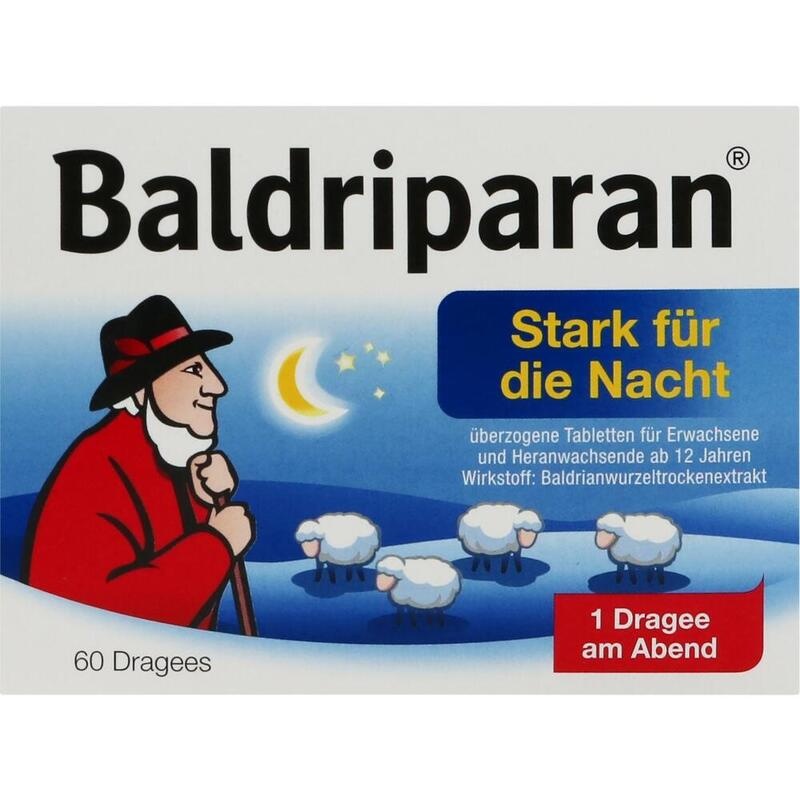BALDRIPARAN Stark für die Nacht überzogene Tab.