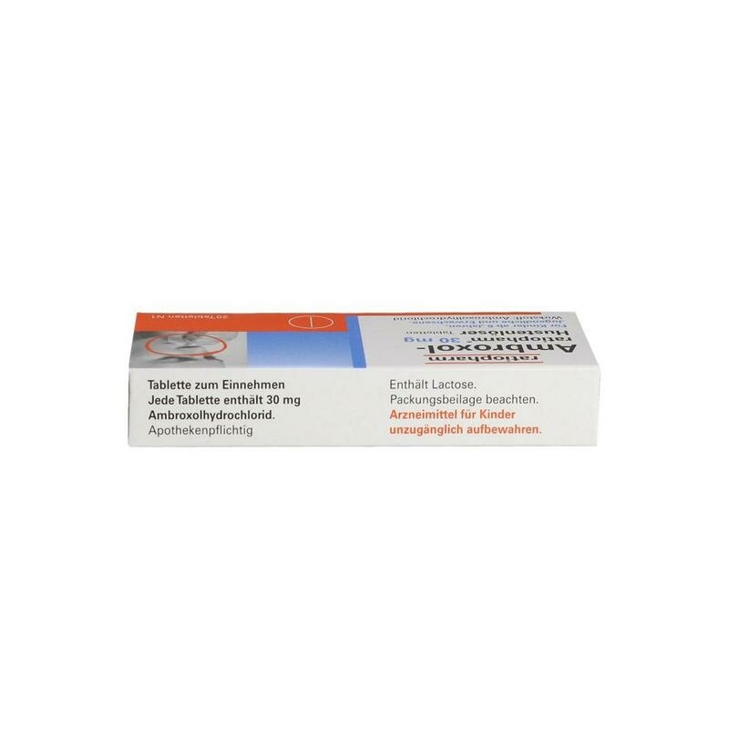AMBROXOL-ratiopharm 30 mg Hustenlöser Tabletten