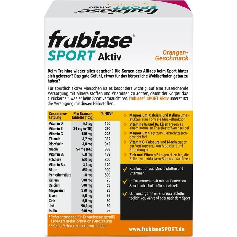 FRUBIASE SPORT Brausetabletten