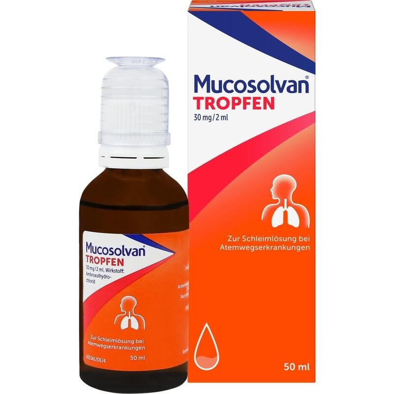 MUCOSOLVAN Tropfen 30 mg/2 ml