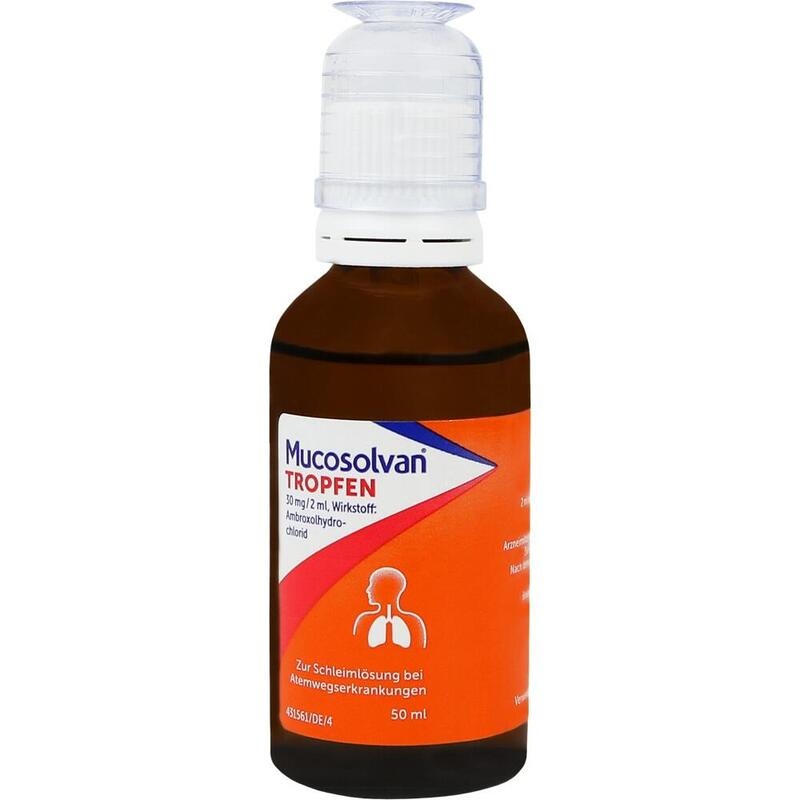 MUCOSOLVAN Tropfen 30 mg/2 ml