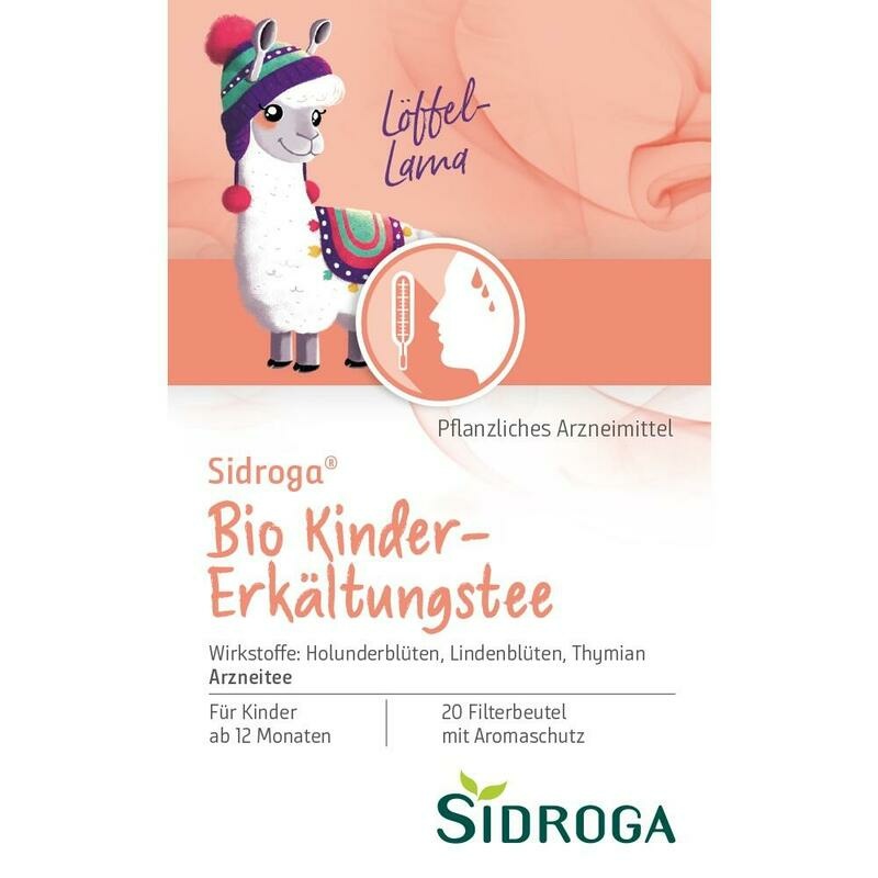 SIDROGA Bio Kinder-Erkältungstee Filterbeutel
