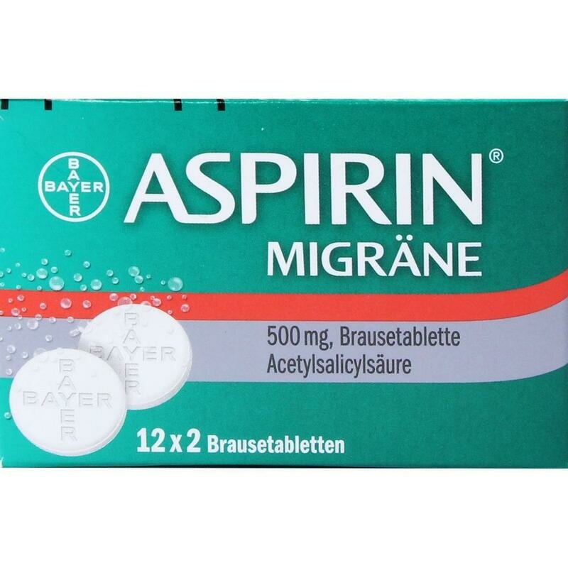 ASPIRIN MIGRÄNE 500 mg Brausetabletten