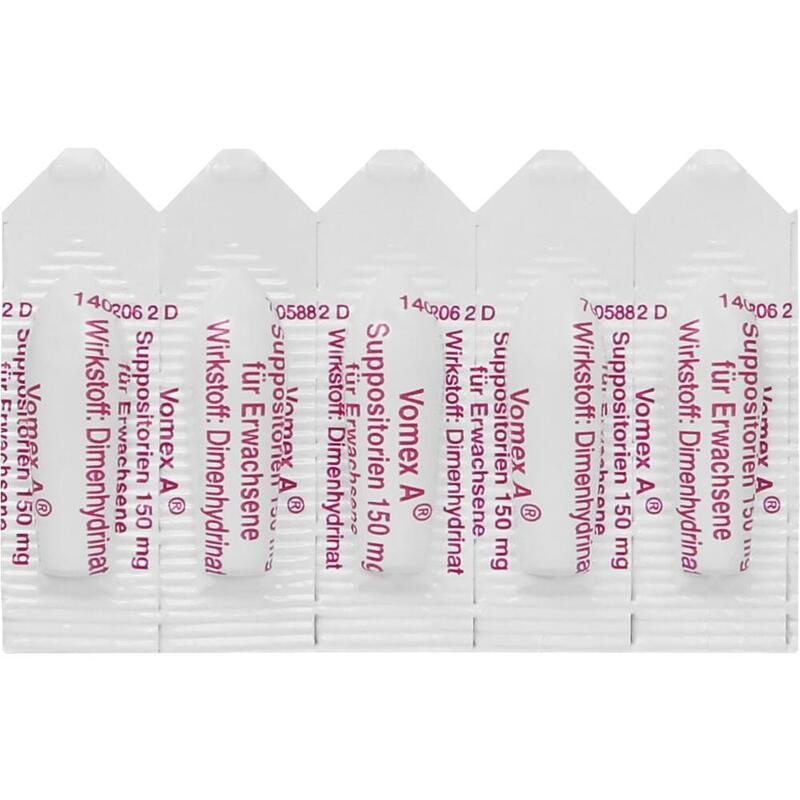 VOMEX A 150 mg Suppositorien