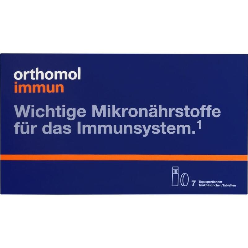 ORTHOMOL Immun Trinkfläschchen/Tabl.Kombipack.