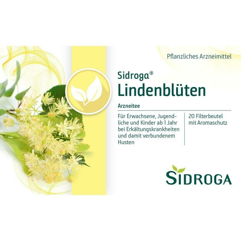 SIDROGA Lindenblüten Tee Filterbeutel