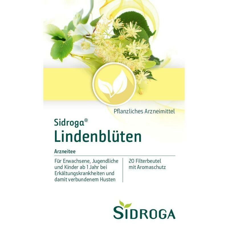 SIDROGA Lindenblüten Tee Filterbeutel