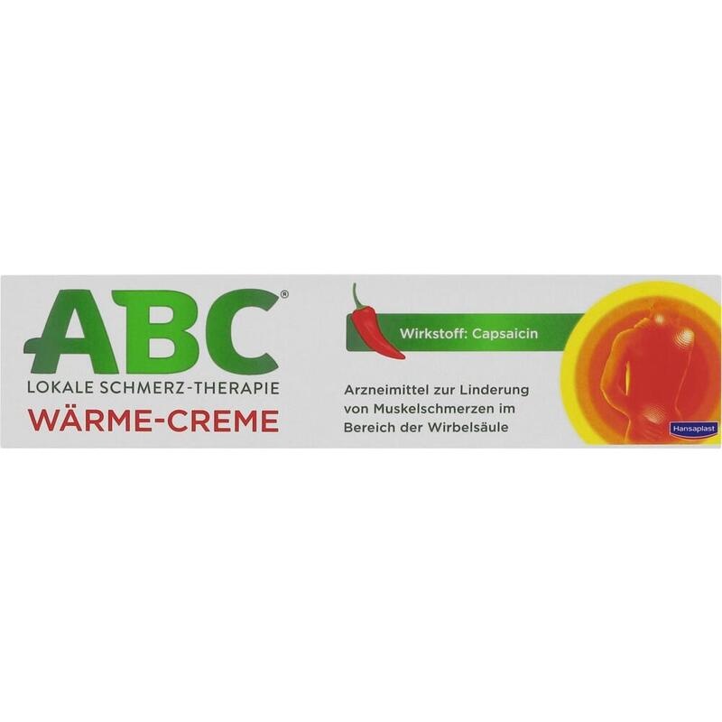 ABC Wärme-Creme Capsicum Hansaplast med