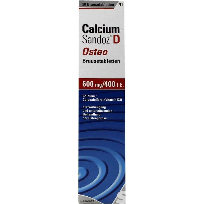 CALCIUM SANDOZ D Osteo Brausetabletten