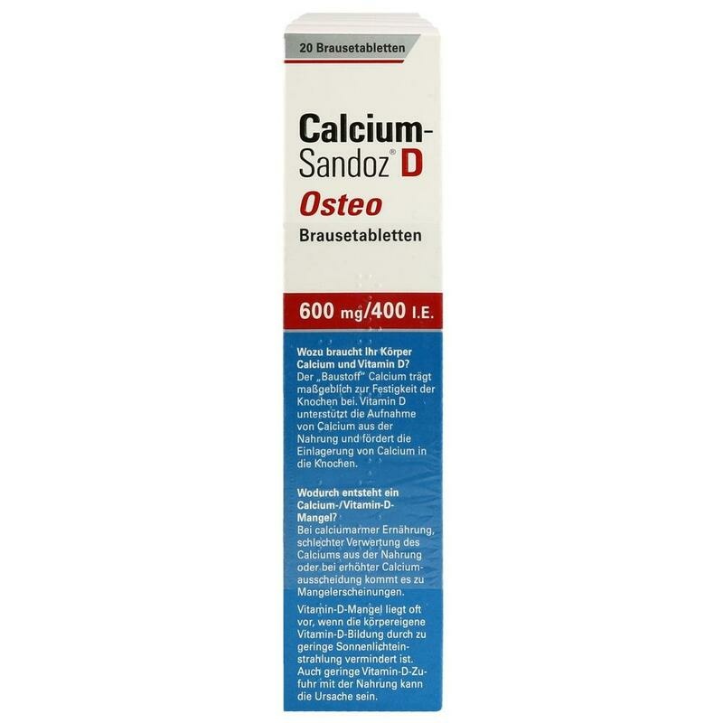 CALCIUM SANDOZ D Osteo Brausetabletten