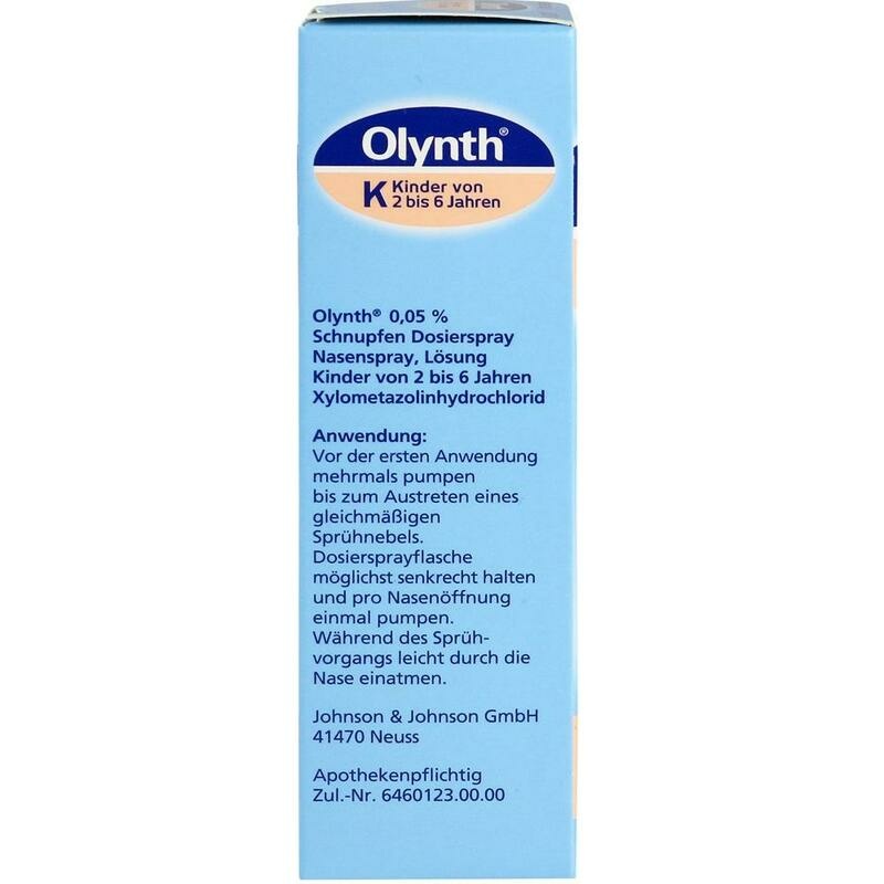 OLYNTH 0,05% für Kinder Nasendosierspray