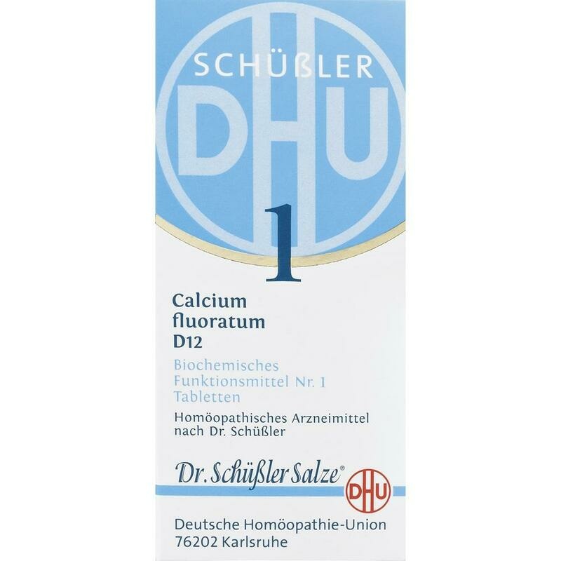 BIOCHEMIE DHU 1 Calcium fluoratum D 12 Tabletten