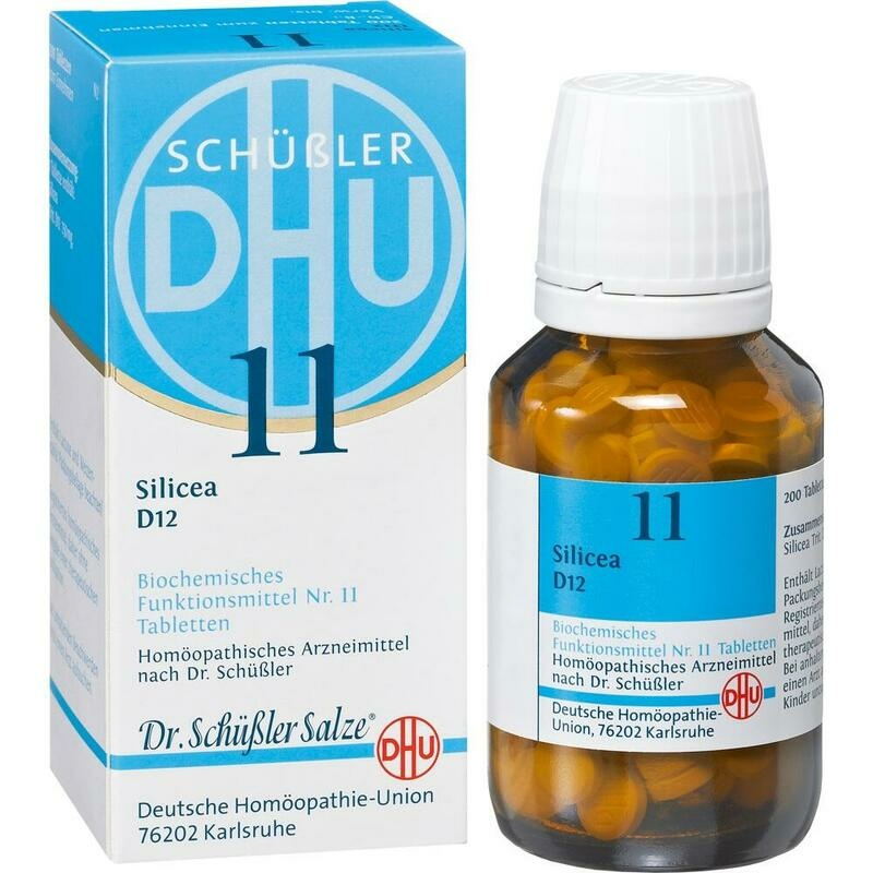 BIOCHEMIE DHU 11 Silicea D 12 Tabletten