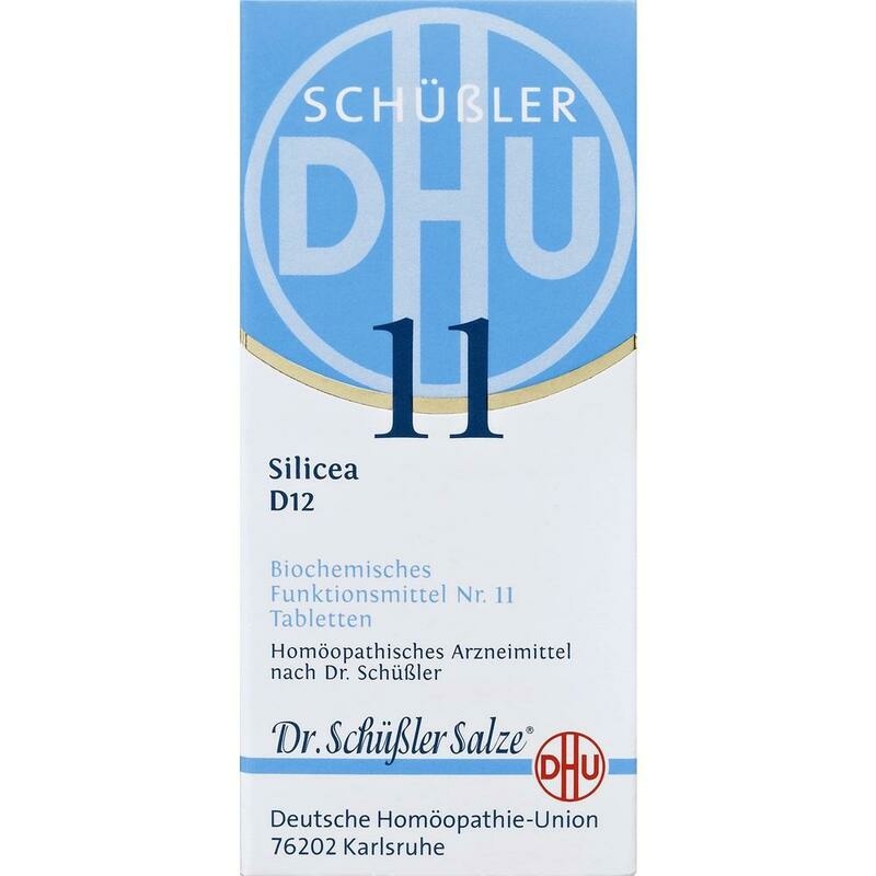 BIOCHEMIE DHU 11 Silicea D 12 Tabletten