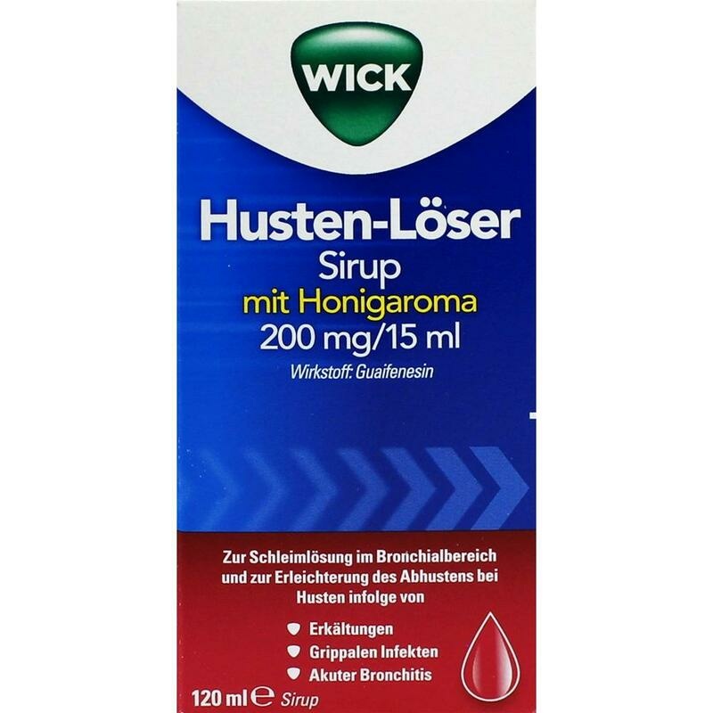 WICK Husten-Löser Sirup mit Honigaroma 200mg/15ml