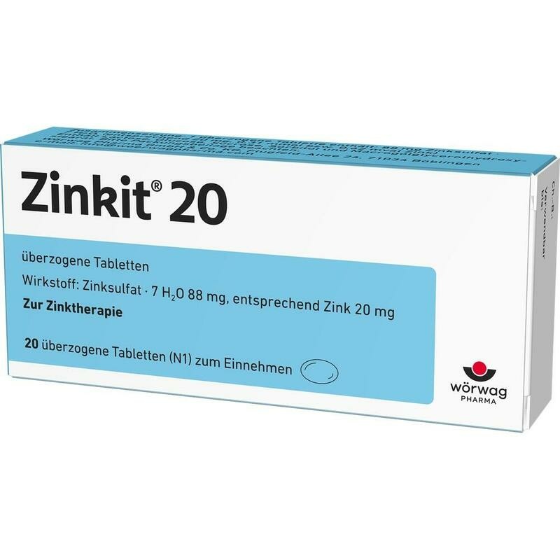 ZINKIT 20 überzogene Tabletten