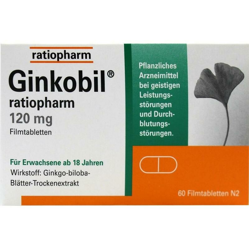 GINKOBIL-ratiopharm 120 mg Filmtabletten