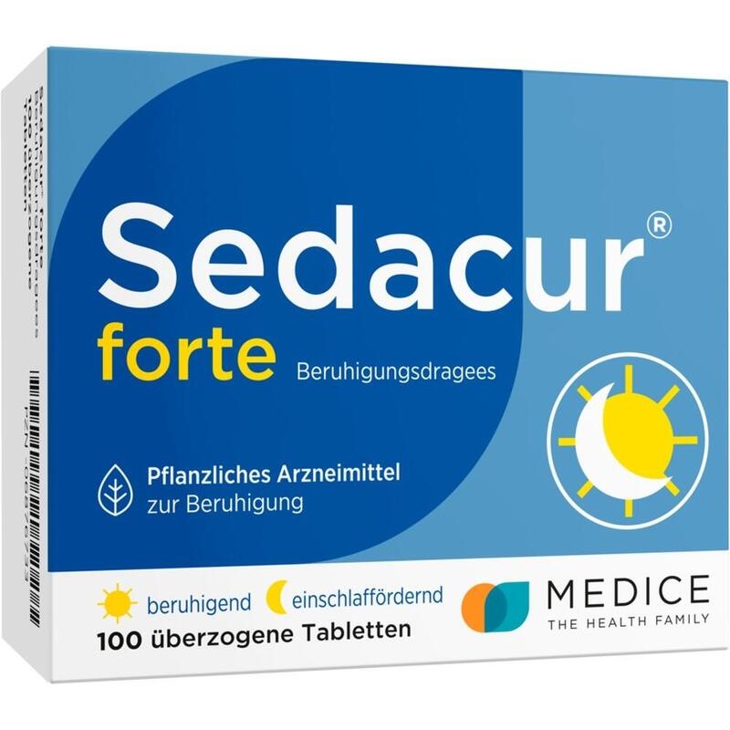SEDACUR forte Beruhigungsdragees