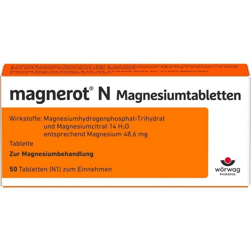 MAGNEROT N Magnesiumtabletten