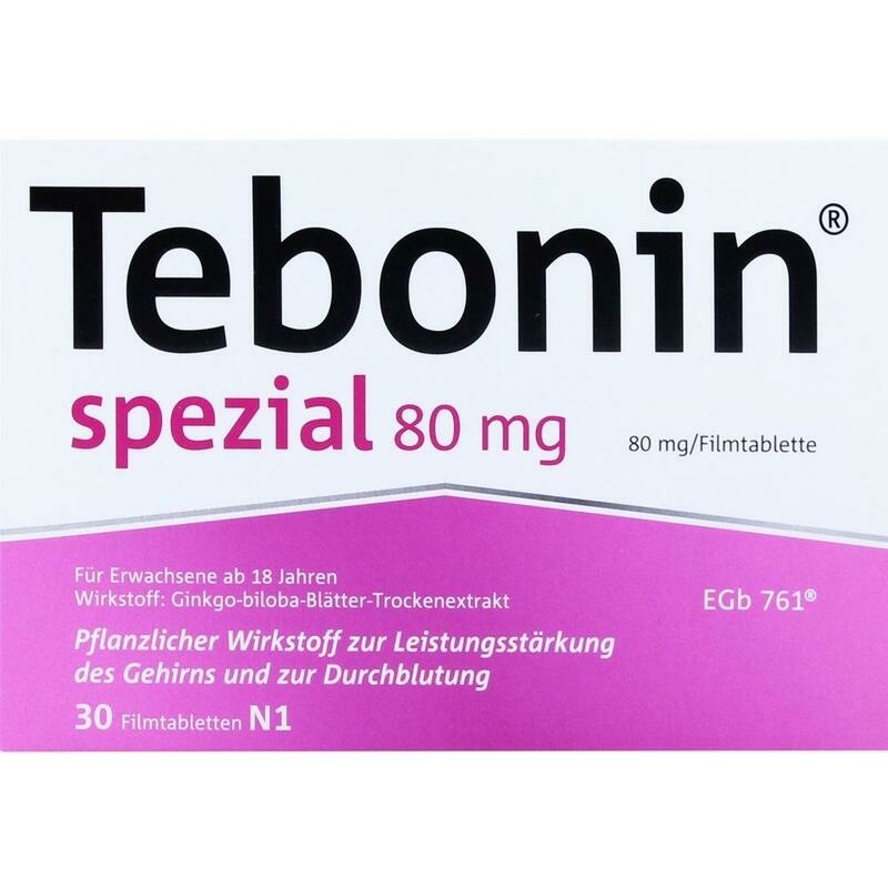 TEBONIN spezial 80 mg Filmtabletten
