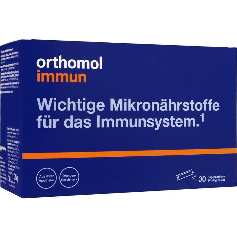 ORTHOMOL Immun Direktgranulat Orange