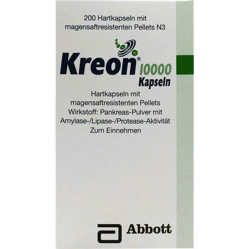 KREON 10.000 Hartkps.m.magensaftr.überz.Pellets