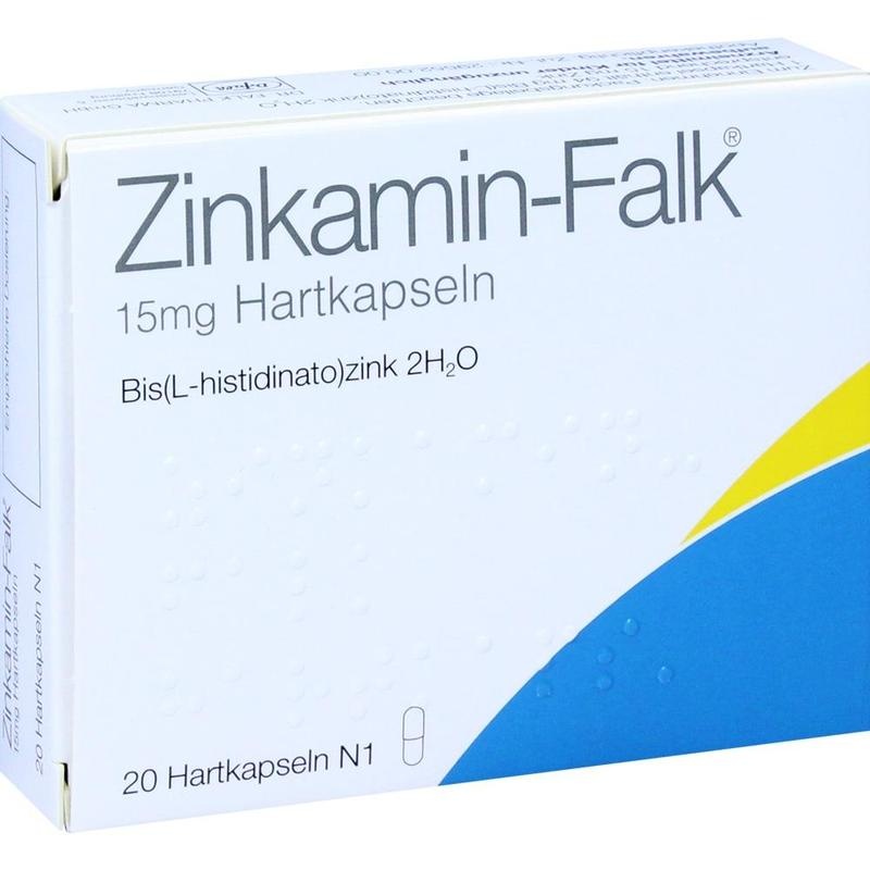 ZINKAMIN Falk 15 mg Hartkapseln