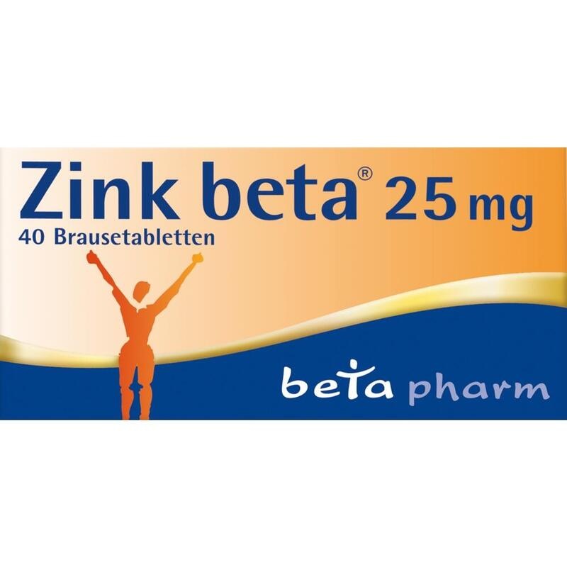 ZINK BETA 25 Brausetabletten