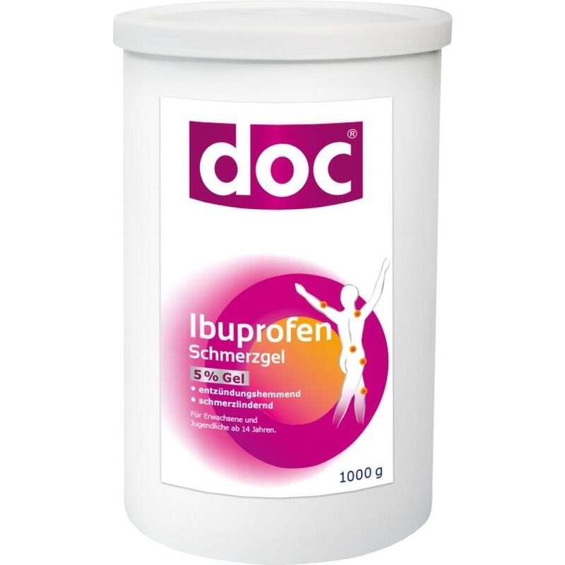 DOC IBUPROFEN Schmerzgel 5% Spenderkartusche