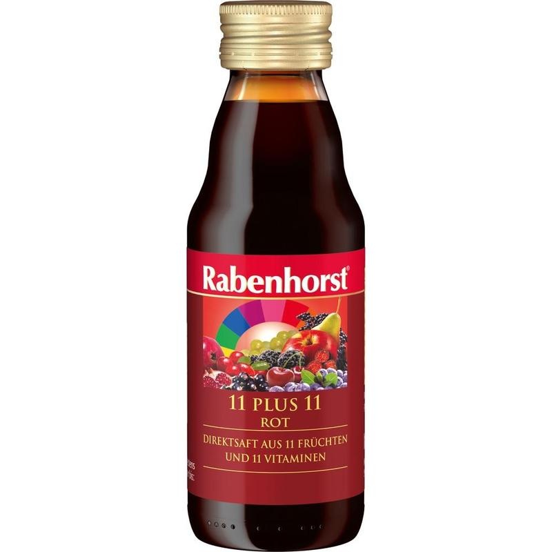 RABENHORST 11 Plus 11 Multivitaminmehrfr.Saft rot