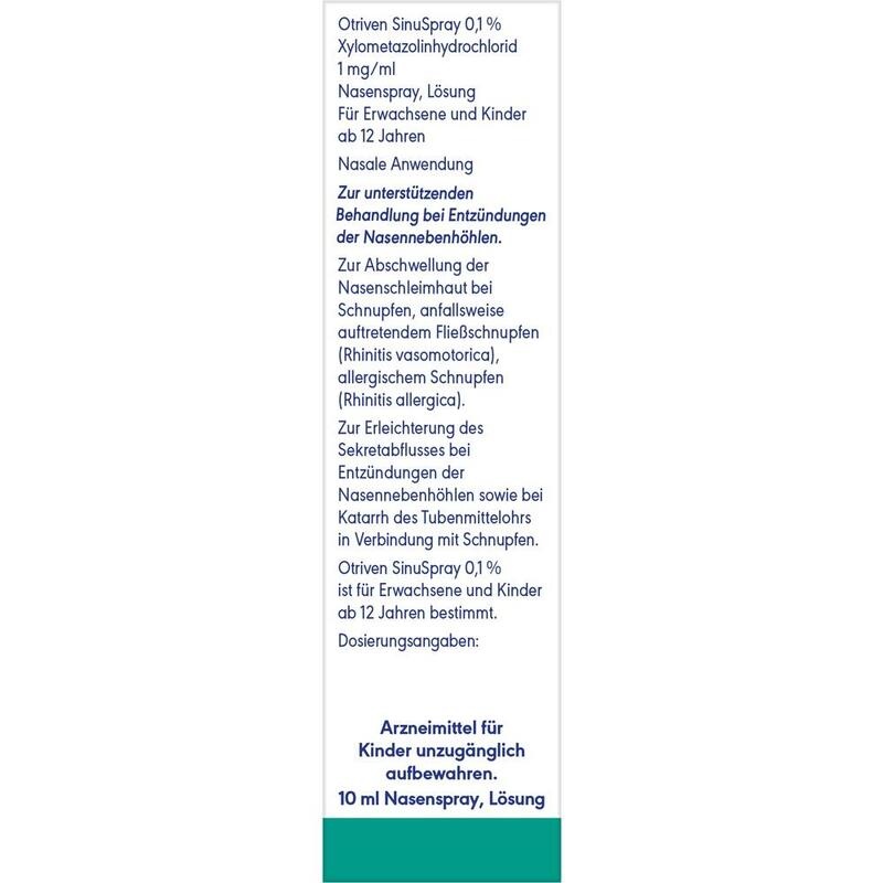 OTRIVEN SinuSpray 0,1% Nasenspray
