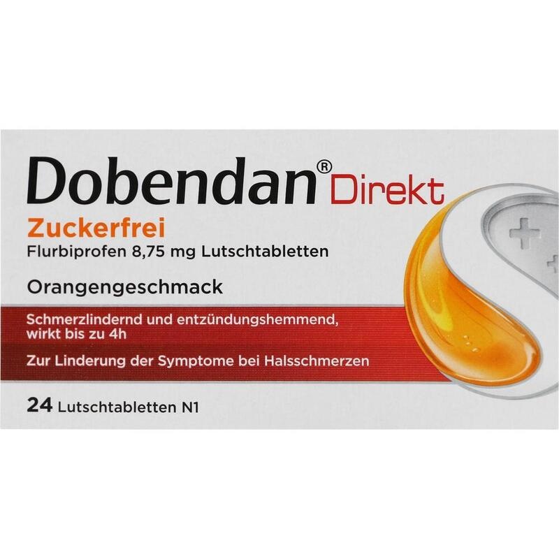 DOBENDAN Direkt zuckerfrei Flurbiprofen 8,75mg Lut