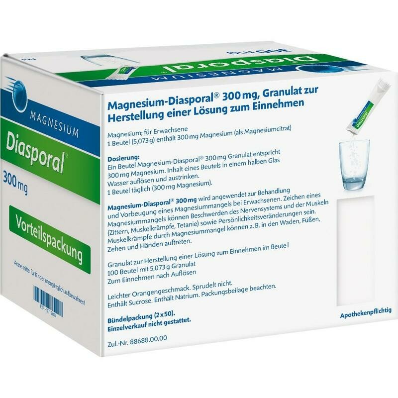 MAGNESIUM DIASPORAL 300 mg Granulat