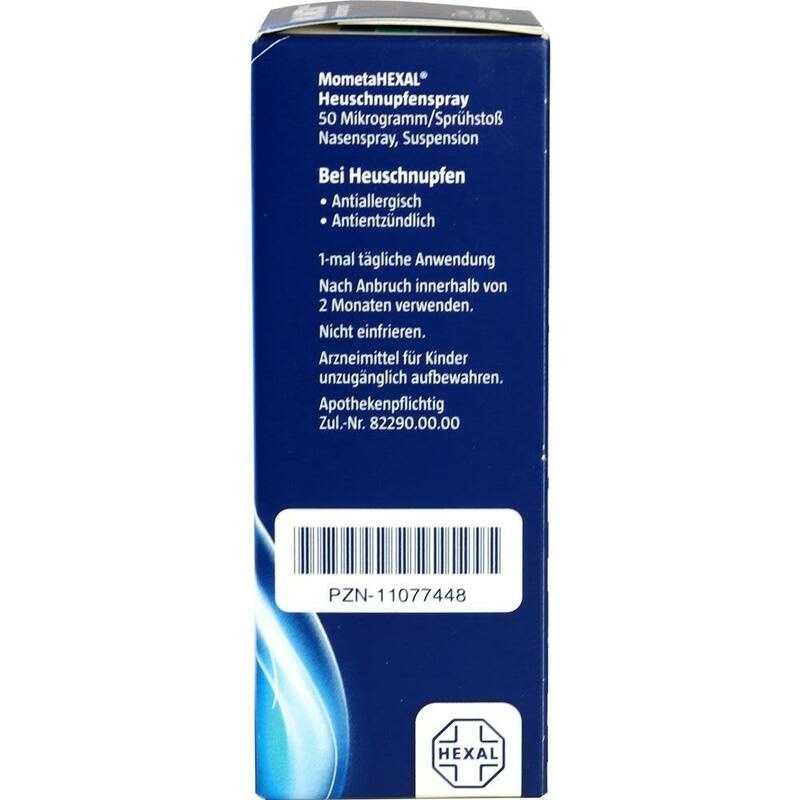 MOMETAHEXAL Heuschnupfenspray 50μg/Spr.60 Spr.St.