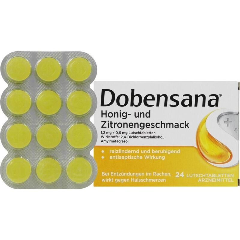 DOBENSANA Honig- u.Zitronengeschm.1,2mg/0,6mg Lut.