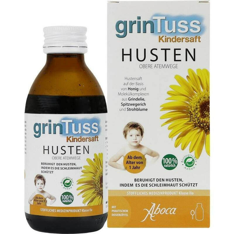 GRINTUSS Kindersaft mit Poliresin
