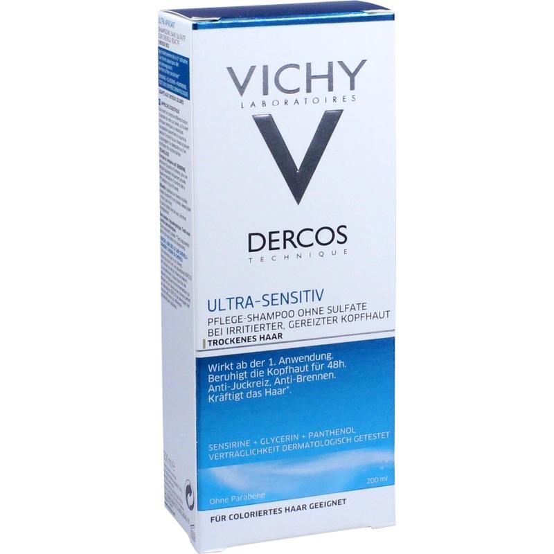 VICHY DERCOS ultra-sensitiv Shampoo trock.Kopfhaut