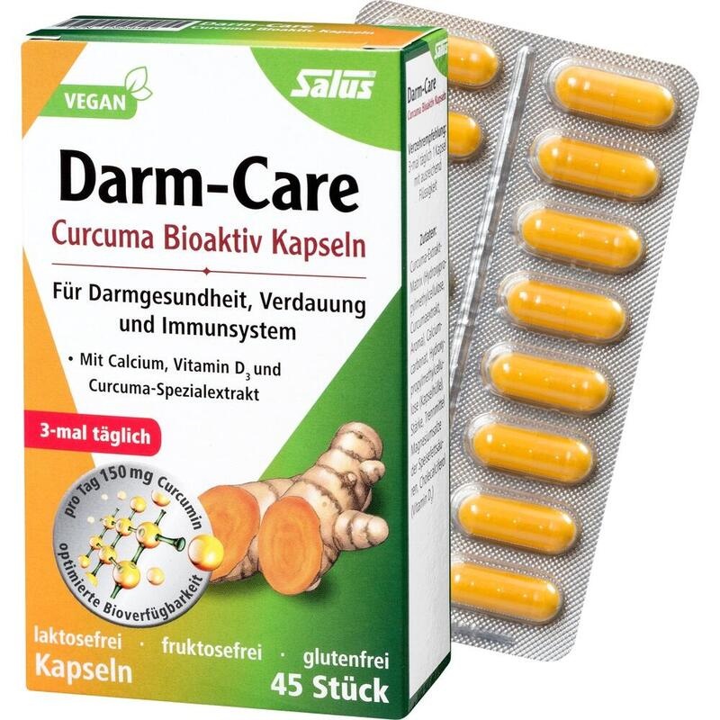 DARM-CARE Curcuma Bioaktiv Kapseln Salus