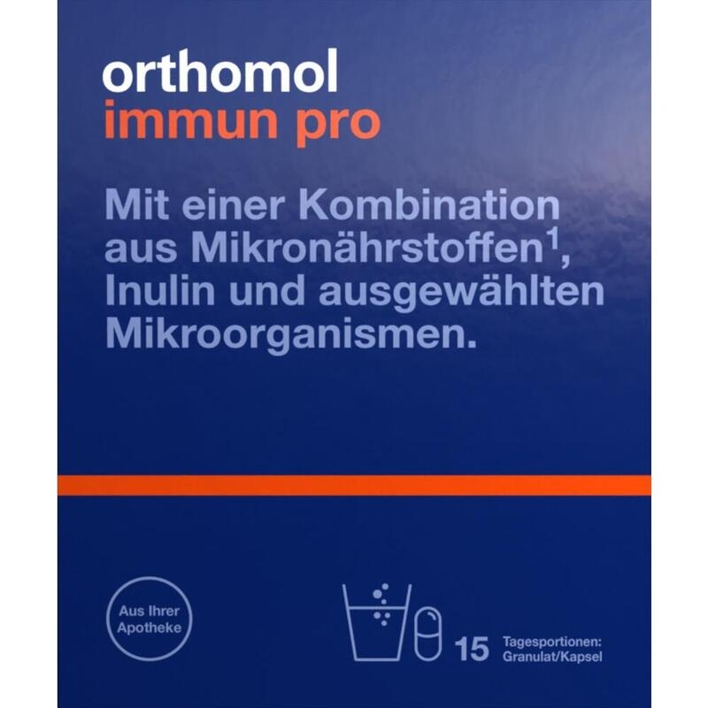 ORTHOMOL Immun pro Granulat/Kapseln Kombipack.