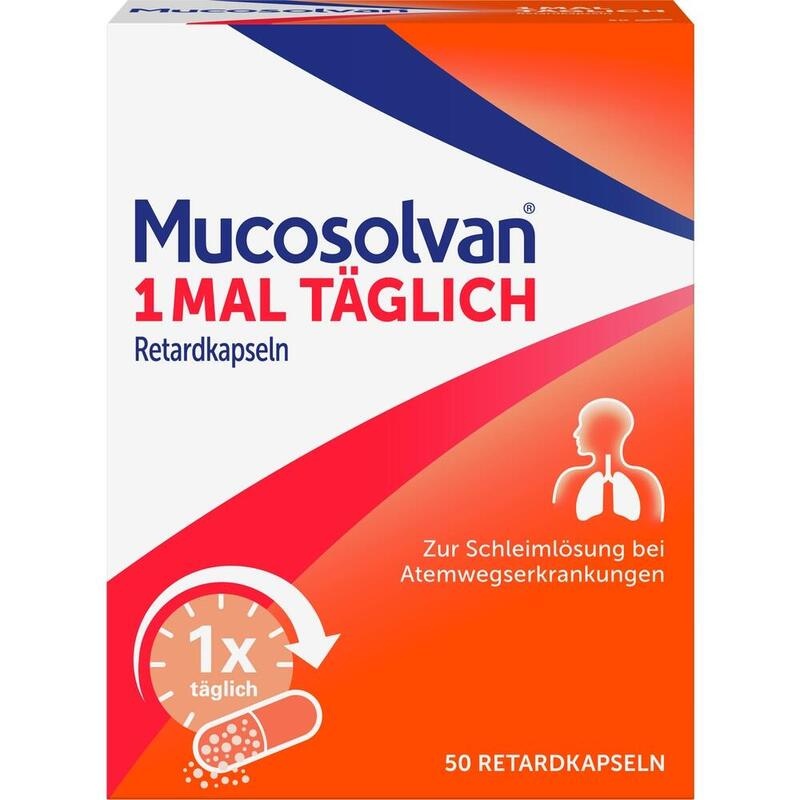 MUCOSOLVAN 1mal täglich Retardkapseln