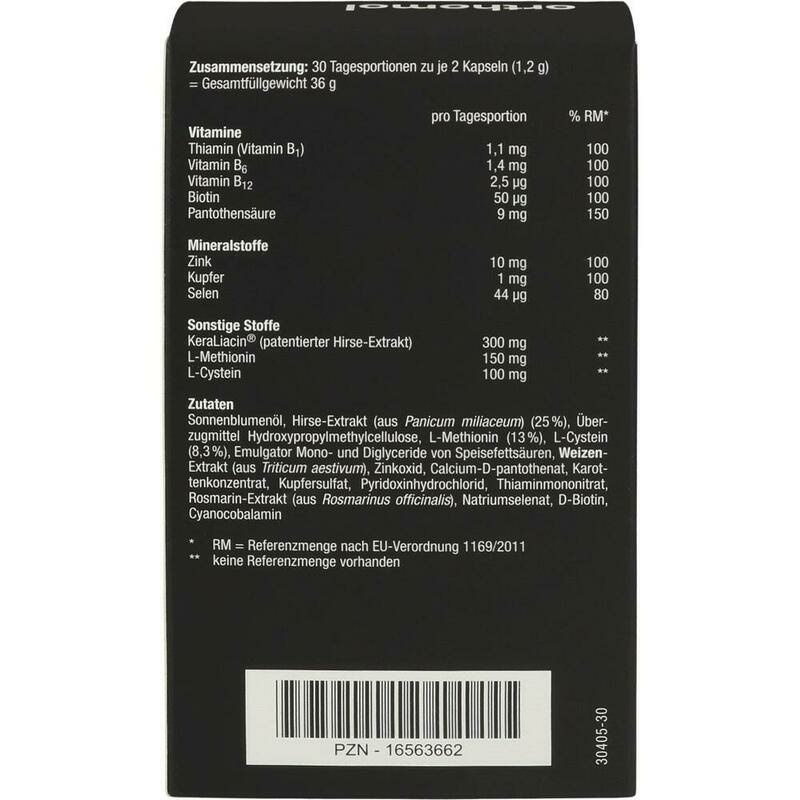 ORTHOMOL Hair intense Kapseln