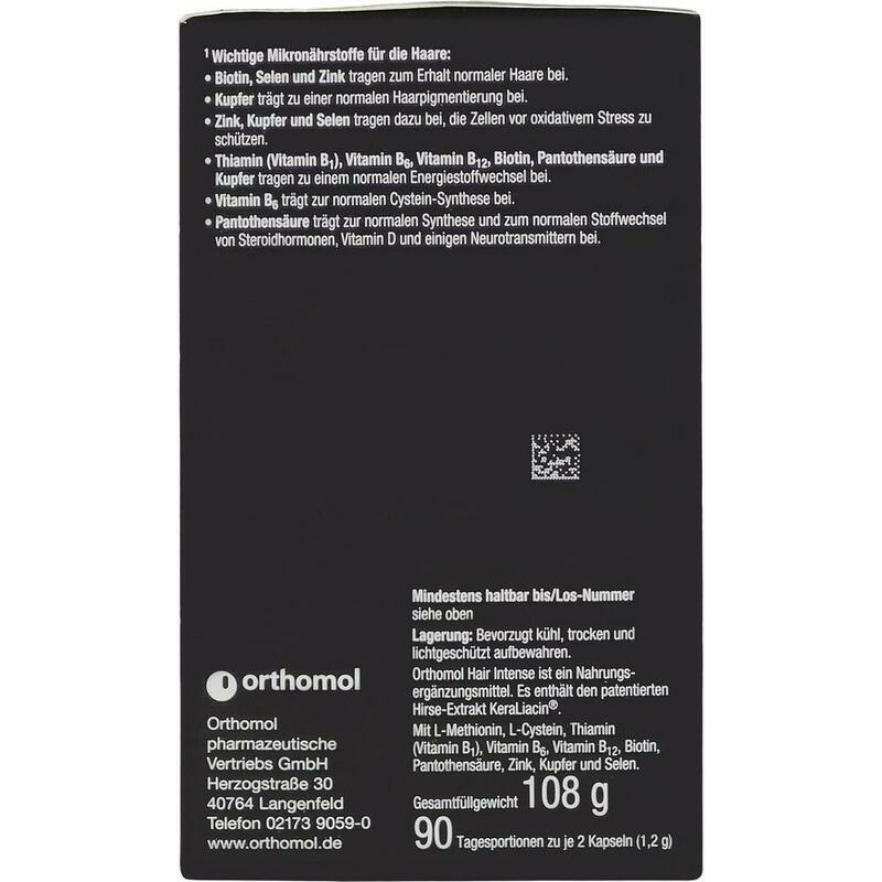 ORTHOMOL Hair intense Kapseln